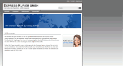 Desktop Screenshot of express-kurier.com