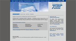 Desktop Screenshot of express-kurier.de